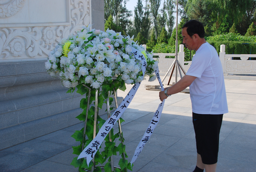 敦煌種業機關黨支部進行西路軍軍史和革命傳統教育主題黨日活動